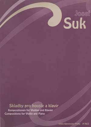 Suk, J: Compositions for Violin and Piano