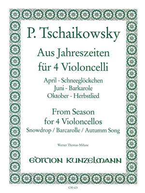 Tschaikowsky, Peter Iljitsch: Aus Jahreszeiten