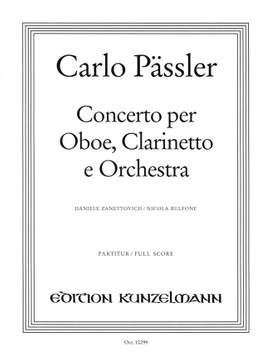 Pässler, Carlo: Konzert für Oboe, Klarinette und Orchester