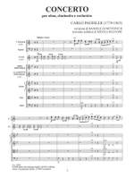 Pässler, Carlo: Konzert für Oboe, Klarinette und Orchester Product Image