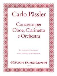 Pässler, Carlo: Konzert für Oboe, Klarinette und Orchester