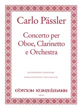 Pässler, Carlo: Konzert für Oboe, Klarinette und Orchester