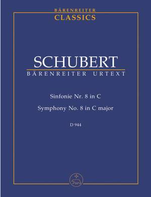 Schubert, F: Symphony No.8 in C (D.944) (Urtext)