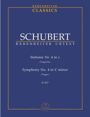 Schubert, F: Symphony No.4 in C minor (D.417) (Urtext)