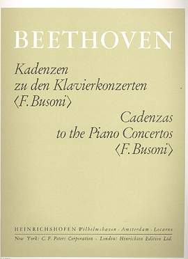 Beethoven: Cadenzas to Piano Concertos Nos.1, 3 and 4