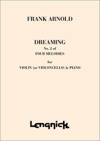 Frank Arnold: Four Melodies #2 - Dreaming Vln Vc Pn