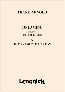 Frank Arnold: Four Melodies #2 - Dreaming Vln Vc Pn
