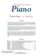 Alfred's Basic Piano Course: Technic Book 1A Product Image
