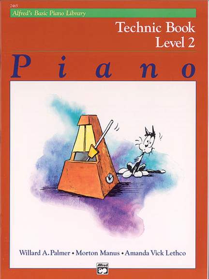Alfred's Basic Piano Course: Technic Book 2