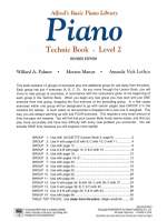 Alfred's Basic Piano Course: Technic Book 2 Product Image