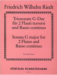 Riedt, Friedrich Wilhelm: Triosonate G-Dur