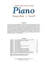 Alfred's Basic Piano Course: Technic Book 3 Product Image