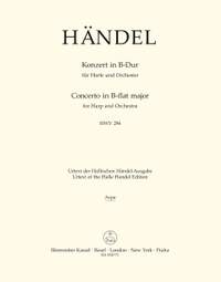 Handel, GF: Concerto for Harp in B-flat (HWV 294) (Urtext)