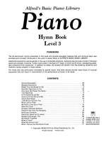 Alfred's Basic Piano Course: Hymn Book 3 Product Image