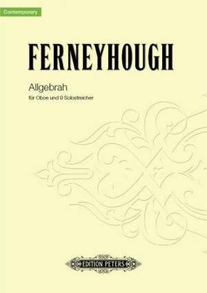 Ferneyhough, B: Allgebrah