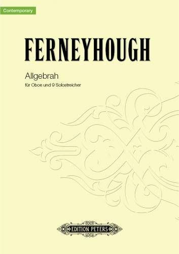 Ferneyhough, B: Allgebrah