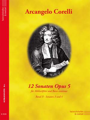 Corelli, Arcangelo: Sonatas Op.5 Nos.3 & 4 in C & F