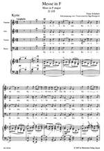 Schubert, F: Mass in F (D.105) (Urtext) Product Image