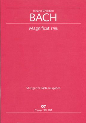 Bach, JC: Magnificat in C (CW E 21)