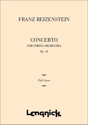 Franz Reizenstein: Concerto for String Orchestra