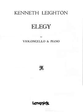 Kenneth Leighton: Elegy