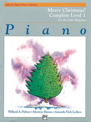 Alfred's Basic Piano Course: Merry Christmas! Complete Book 1 (1A/1B)