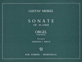 Merkel, G: Sonata in D minor