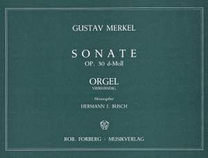 Merkel, G: Sonata in D minor