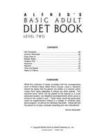 Alfred's Basic Adult Duet Book 2 Product Image