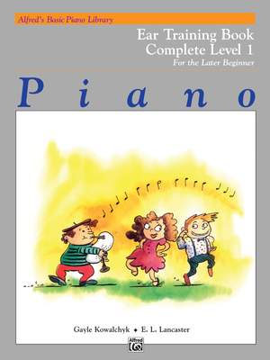 Alfred's Basic Piano Course: Ear Training Book Complete 1 (1A/1B)