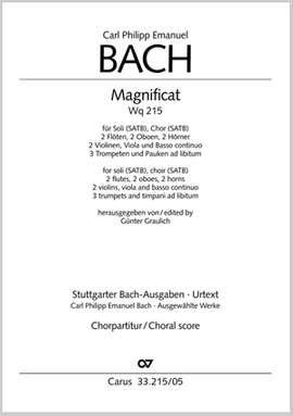 Bach, CPE: Magnificat (Wq 215)