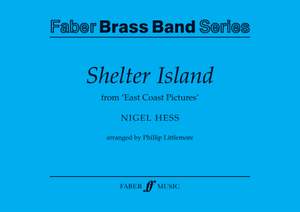 Hess, Nigel: Shelter Island (brass band score & parts