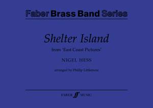 Hess, Nigel: Shelter Island (brass band score)
