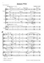 January Writ. SATB accompanied Product Image