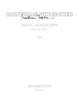 Pintscher, M: Nacht. Mondschein. (1994)