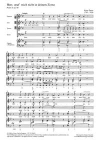Danzi: Herr, straf' mich nicht (Op.60)