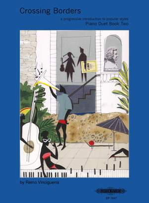 Vinciguerra, R: Crossing Borders Piano Book 2 (A Progressive Introduction to Popular Styles for Piano)