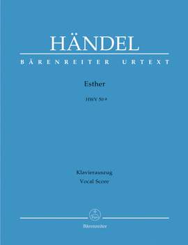 Handel, GF: Esther (HWV 50a) (E) (Urtext)
