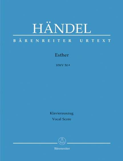 Handel, GF: Esther (HWV 50a) (E) (Urtext)