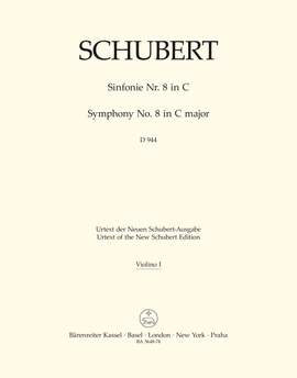 Schubert, F: Symphony No.8 in C (D.944) (Urtext)