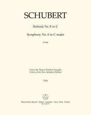 Schubert, F: Symphony No.8 in C (D.944) (Urtext)
