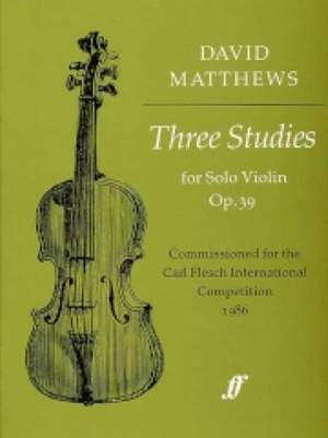 David Matthews: Three Studies