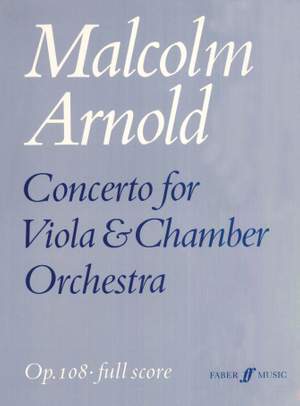 Malcolm Arnold: Concerto for Viola