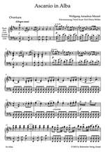 Mozart, WA: Ascanio in Alba. Festspiel in 2 parts (K.111) (It) (Urtext) Product Image