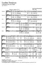 Rheinberger: Laudate Dominum (Lobpreiset Gott, den Herrn) (Op.133 no. 3; H-Dur) Product Image