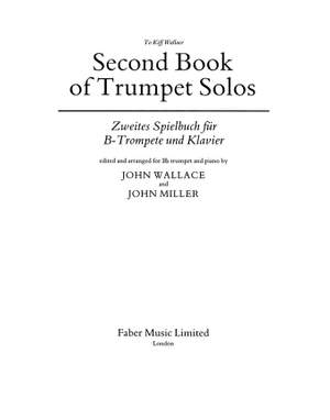 Wallace, J: Second Book of Trumpet Solos (part)