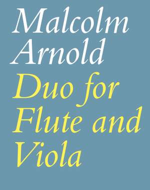 Malcolm Arnold: Duo for Flute & Viola