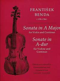 Frantisek Benda: Sonata in A