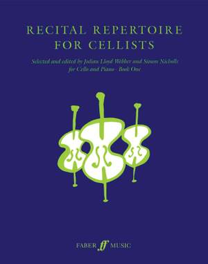 Lloyd Webber, Julian: Recital Repertoire for Cellists. Book 1
