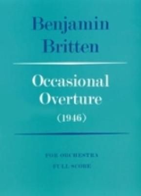 Benjamin Britten: Occasional Overture